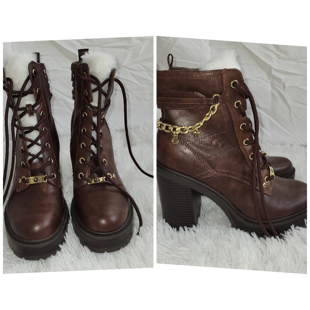 NEW GBG Los Angela's sheeva platform boots size 9